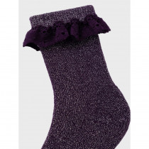 NAME IT 2-pak sokker Rille Plum Purple