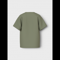 NAME IT Løs T-Shirt Vagno Oil Green 