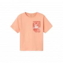 NAME IT Løs T-Shirt Vagno Papaya Punch 