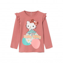 NAME IT Hello Kitty Bluse Janice Ash Rose
