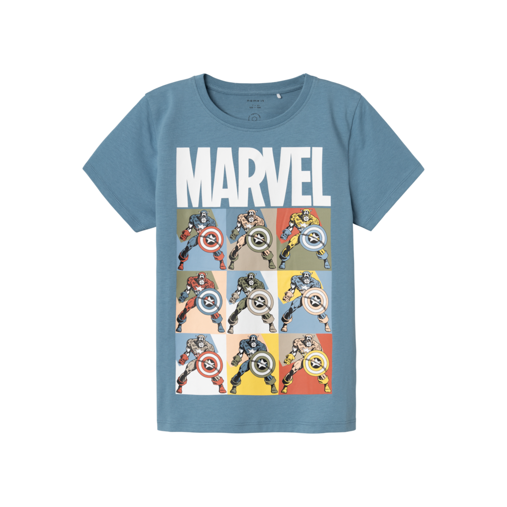 NAME IT Marvel T-Shirt Alessio Provincial Blue