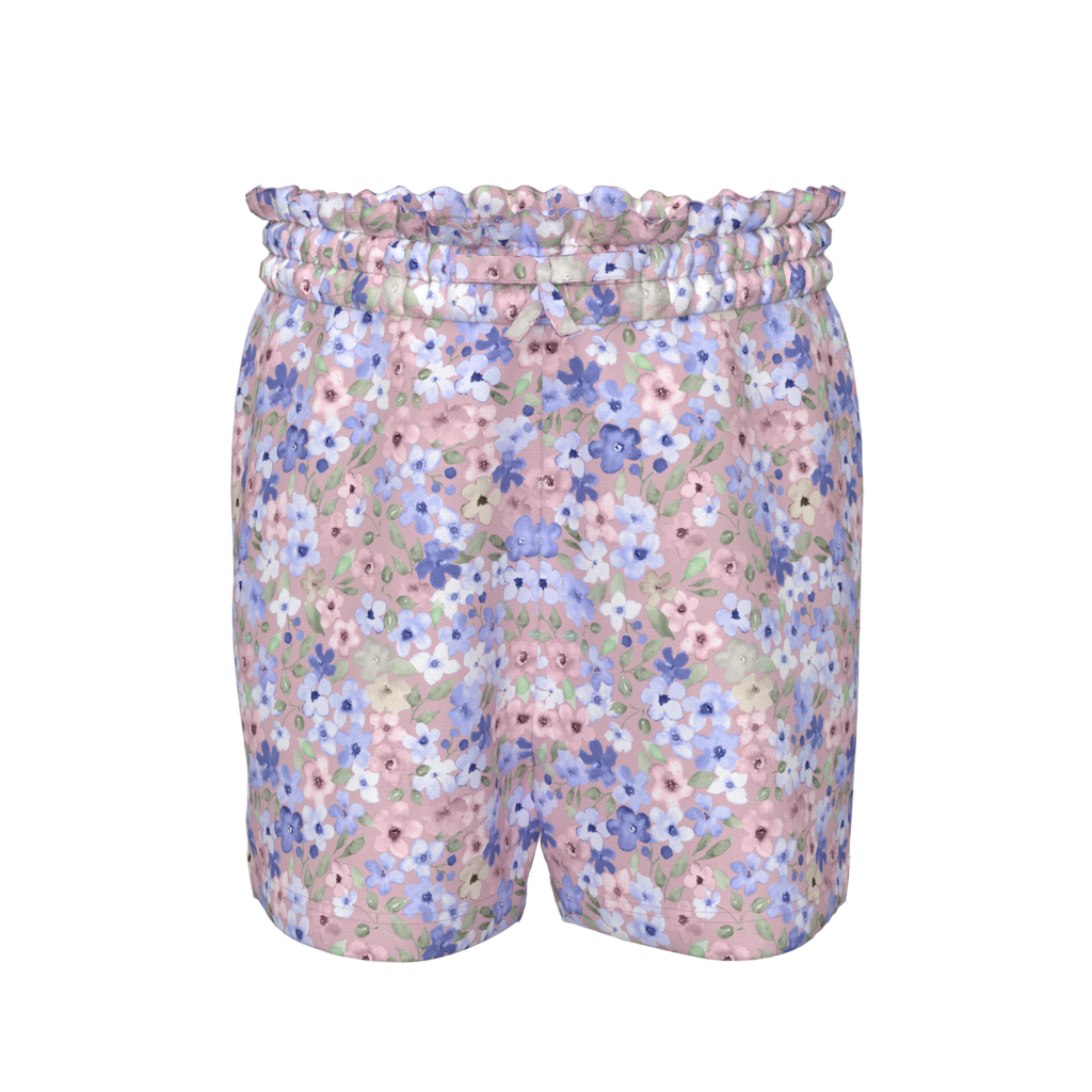 NAME IT Blomster Shorts Hisse Parfait Pink