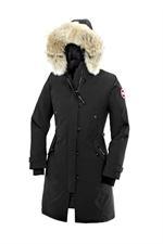 CANADA GOOSE - kensington parka frakke i sort