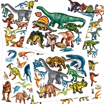 DINO WORLD Klistermærkebog