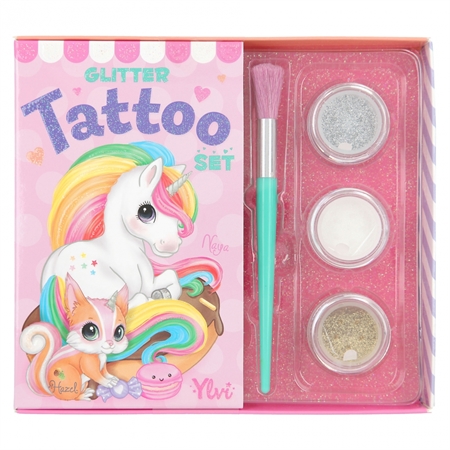 YLVI Glitter Tattoo Sæt