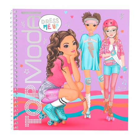 Billede af TOP MODEL Dress Me Up Klistermærkebog