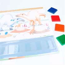 DINO WORLD Fingerprint Fun Bog