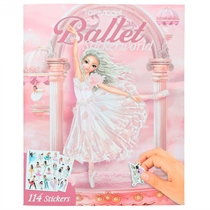 TOP MODEL Dress Me Up Klistermærkebog Ballet