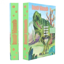 DINO WORLD Dagbog Med Kode Og Lyd