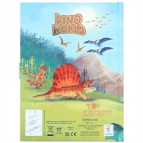 DINO WORLD Dagbog Med Kode Og Lyd