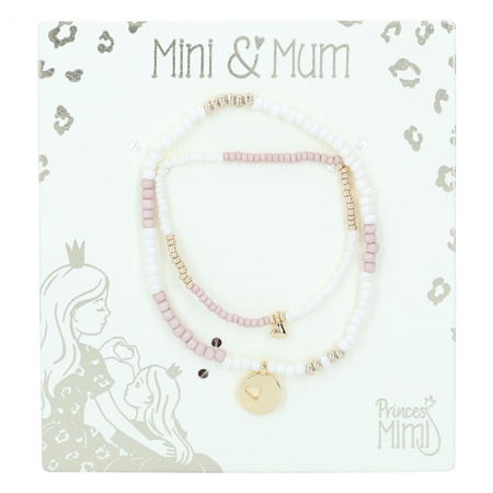 PRINCESS MIMI Smykkesæt Mini & Mum Rosa
