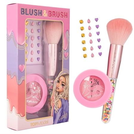 TOP MODEL Blush  Brush Sæt