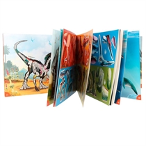 DINO WORLD Klistermærkebog Dino 