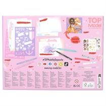 TOP MODEL Brevpapir Sæt