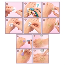 MISS MELODY Glitter Tattoo sæt