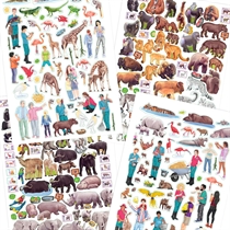 DEPESCHE Klistermærkebog Zoo