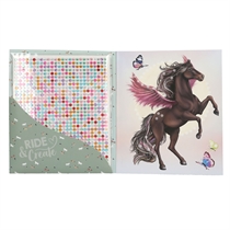 MISS MELODY Heste Diamond Stickersbog