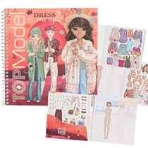 TOP MODEL Dress Me Up Stickersbog