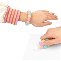 TOP MODEL Viskelæderarmbånd Assorteret