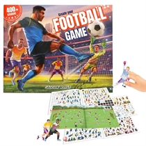 ACTION WORLD Football Game Stickerbog