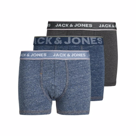 JACK & JONES 3-Pak Boksershorts Blue Mix