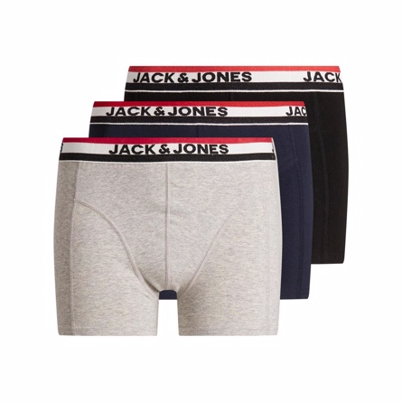 JACK & JONES 3-Pak Boksershorts Mix