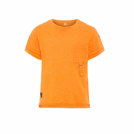 NAME IT T-shirt Orange