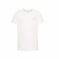 NAME IT Basis Polo T-shirt Hvid