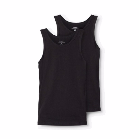 Billede af NAME IT 2-Pak Basis Tanktop Sort