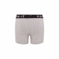 NAME IT 2-Pak Basis Boksershorts Grå