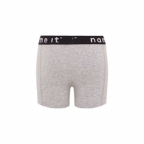 NAME IT 2-Pak Basis Boksershorts Grå