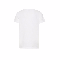 NAME IT Basis T-shirt Med Knap-Lomme Hvid