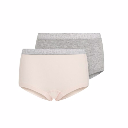 Billede af NAME IT 2-Pak Basis Glimmer Hipsters Barely Pink