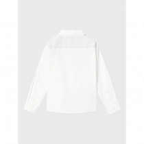 NAME IT Langærmet Skjorte Newsa Bright White