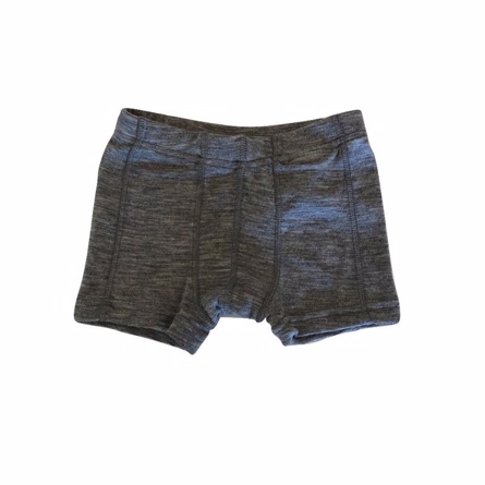 NAME IT Merinould Plain Boksershort Grå