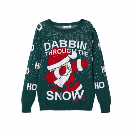 NAME IT Dabbin\' Jule Sweater
