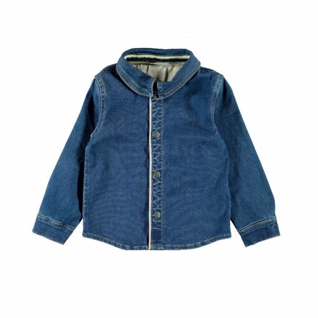 LIL ATELIER Denim Skjorte Tuna Blue