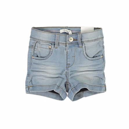 NAME IT Slim Fit Denim Shorts Salli Light Blue