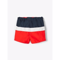 NAME IT Badeshorts Zalo High Risk Red