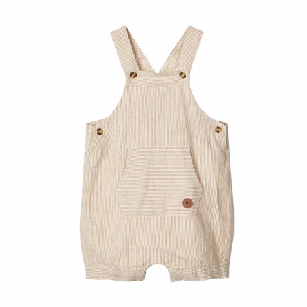 NAME IT Shorts Overalls Fasan Bone Brown