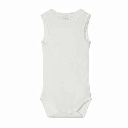  NAME IT Merinould Body Ærmeløs Wang Snow White