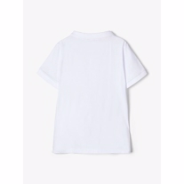 NAME IT Polo Tee Forest White