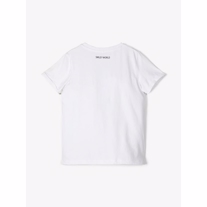 NAME IT Smiley Tee Happy White