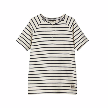 LIL ATELIER Modal Tee Geo Turtledove