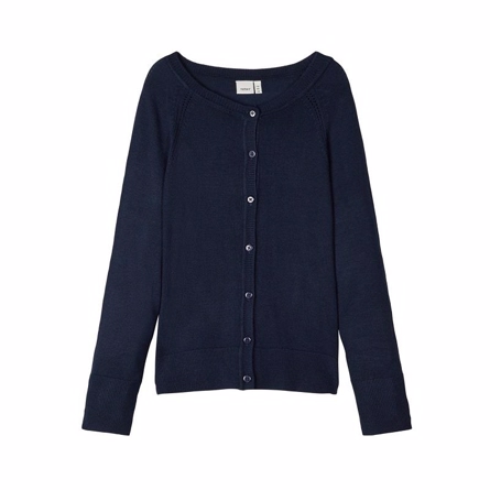 NAME IT Strikket Cardigan Vioni Dark Sapphire