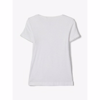 NAME IT Rib Tee Hasol White