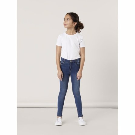 NAME IT High Waist Skinny Fit Jeans Trilla Blue