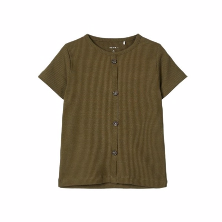 NAME IT Rib Top Ribsa Ivy Green