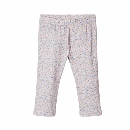 Se LIL ATELIER Modal Trekvart Leggings Crystal Grey hos Smartkidz.dk