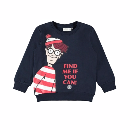 NAME IT Find Holger Sweatshirt Navy